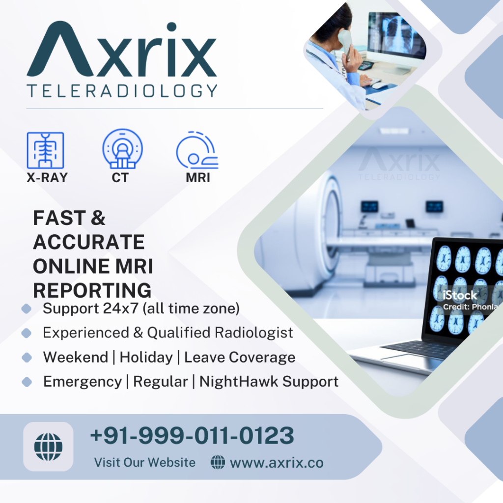 Fast & Accurate Online MRI Reporting